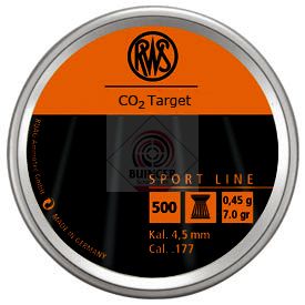 RWS Co2 Target 4,5mm 500st art.3010182 RWS Co2 Target 4,5mm 500st art.3010182
